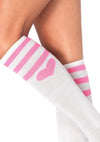 Sweetheart Athletic Knee High Socks
