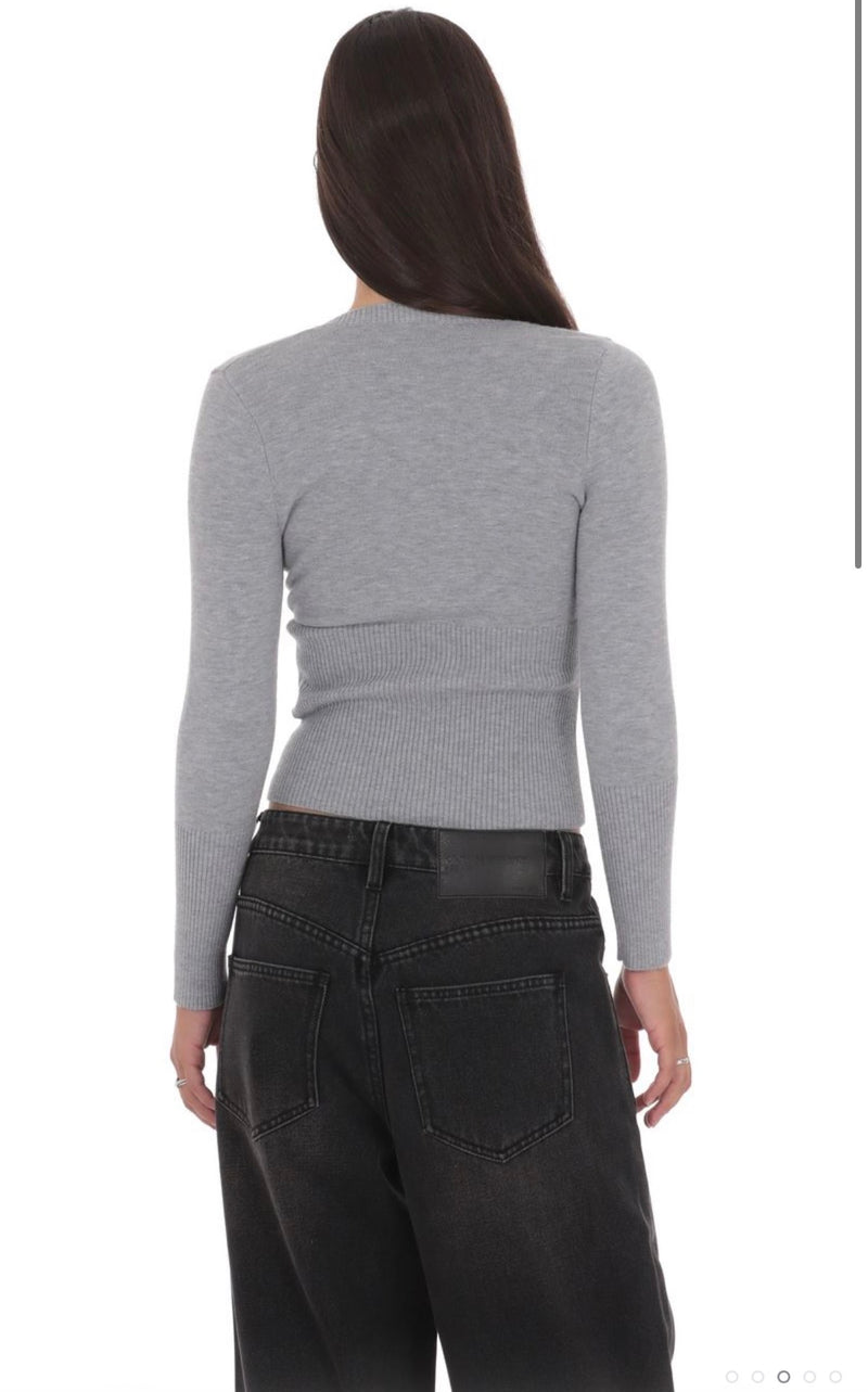 Grey Cardigan