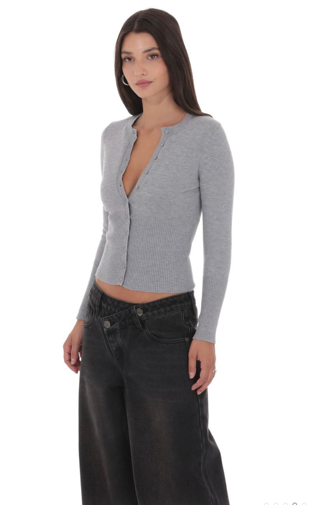 Grey Cardigan