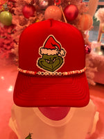 Grinch Twisted Trucker Hat