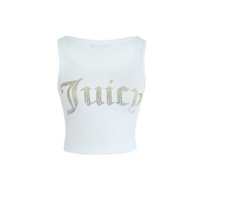 Basic Fitted Cropped Tank w/Ombre