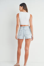 Light Denim Weekend Short