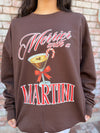 Merrier with a Martini Sweatshirt