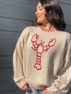 Lobster Ecru Sweater