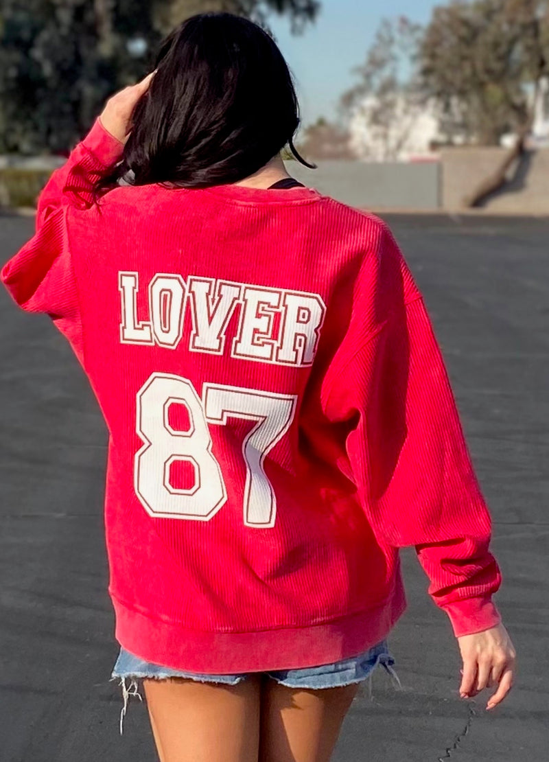 Lover 87 Corded Sweatshirt