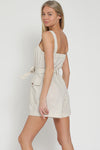 Linen Belted Romper