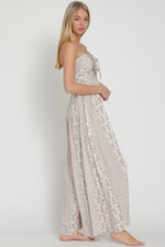 Tube Smocked Jumpsuit
