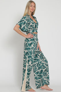 Vintage Green Tan Two Piece Sizes Must Match