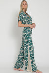 Vintage Green Tan Two Piece Sizes Must Match