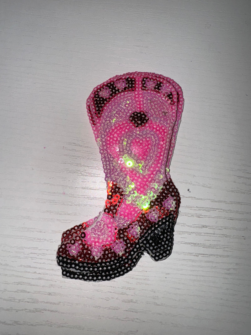Sequin Cowboy Patch