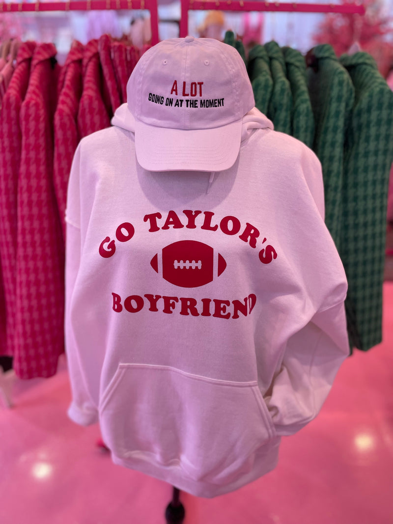 Go Taylor’s Boyfriend White Hoodie