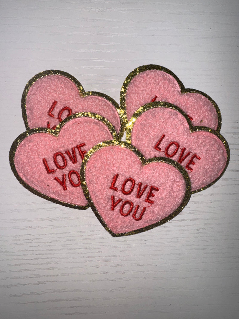 Candy Heart Patches