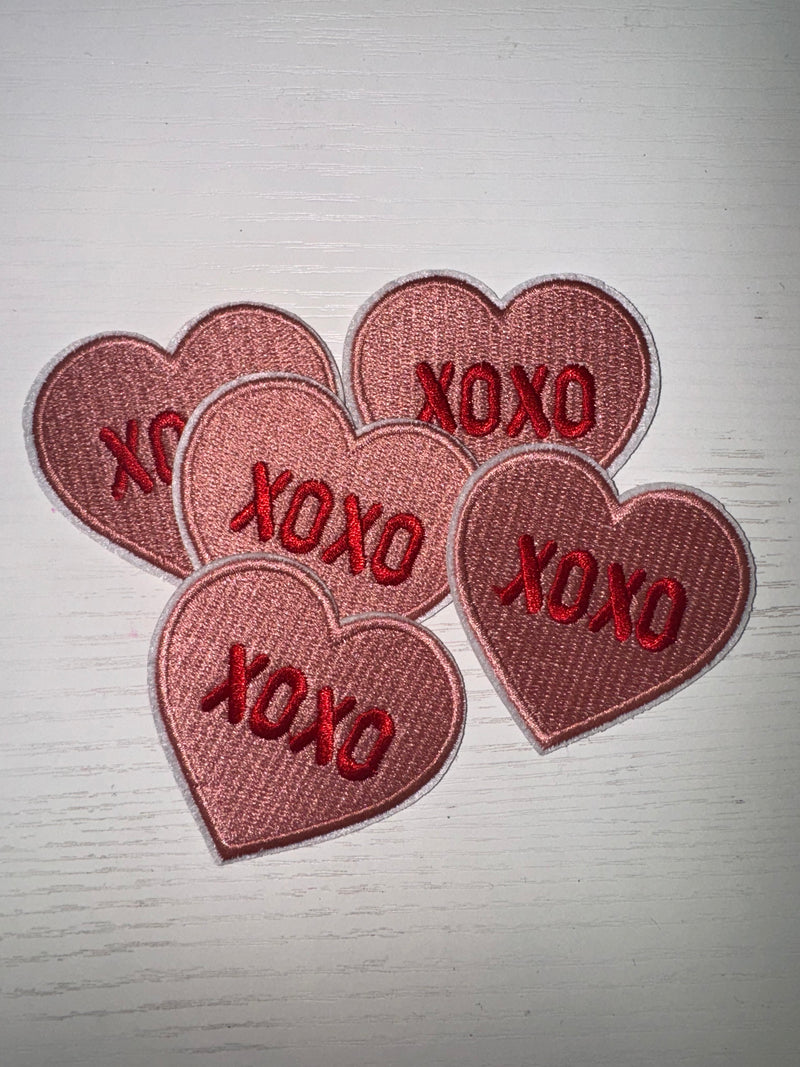 Candy Heart Patches