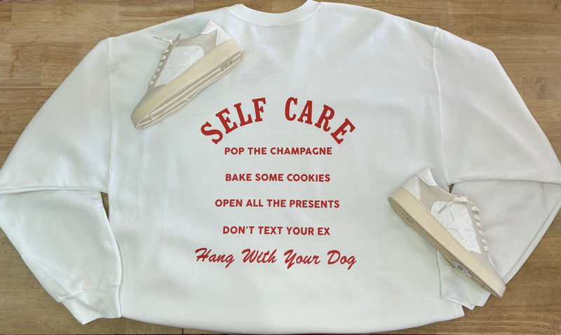 Self-Care List Sweatshirt