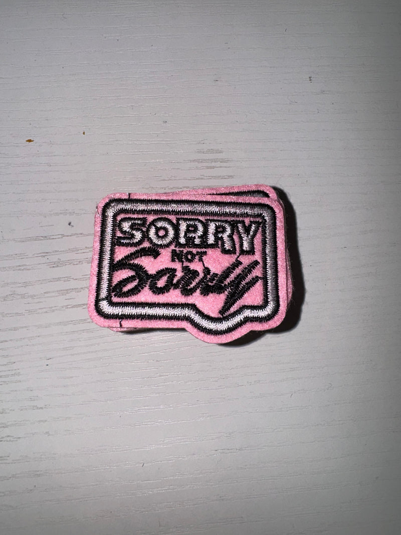 Sorry Not Sorry Patch