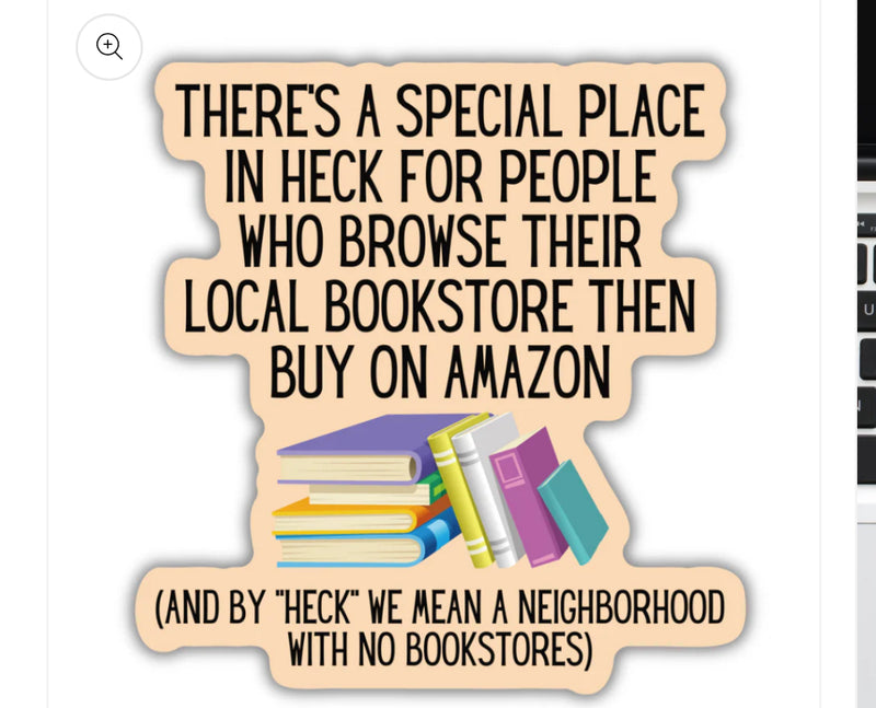 Bookstore Sticker