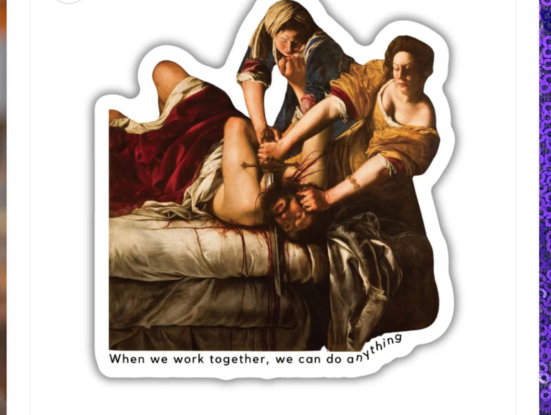 Bestie Beheading Sticker