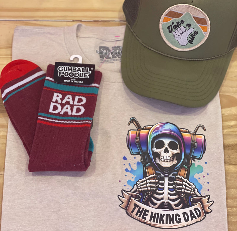 The Hiking Dad Tan Tee