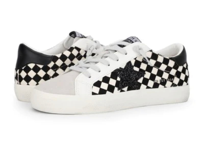 Checkered Low Top Sneaker