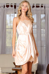 Champagne Cami Lace Dress