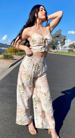 Corset Floral and Pants Set-Sizes Must Match