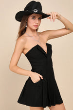 Black Charisma Romper