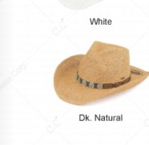 Cowboy Hat w/Turquoise Charm