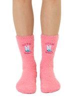 Fuzzy Boots Crew Socks