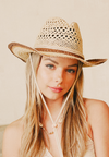 Straw Weave Rope String Cowboy Hat