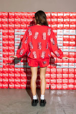 Coca Cola Scatter Sweatshirt Licensed and Trademarked-Final Sale