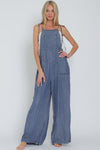 Denim Blue Jumpsuit