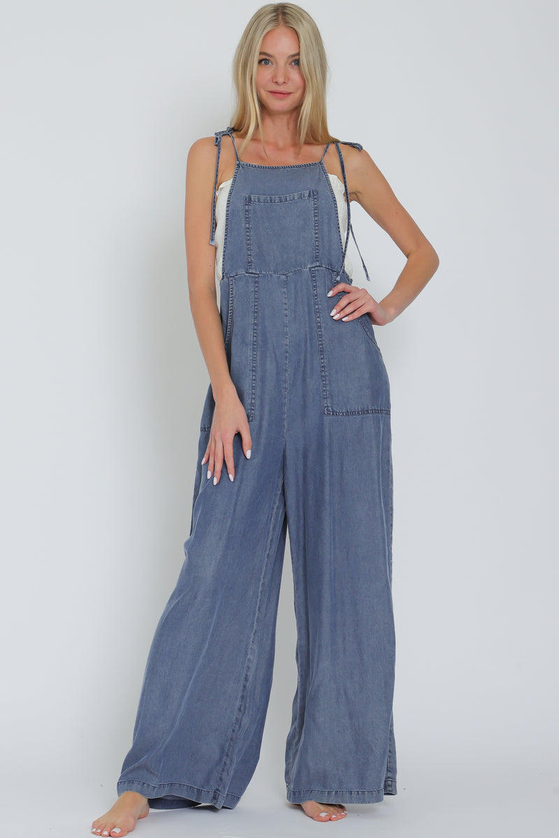 Denim Blue Jumpsuit