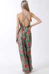Green and Pink Jumpsuit