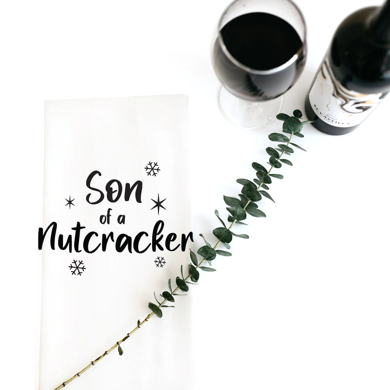 Son of a Nutcracker Tea Towel