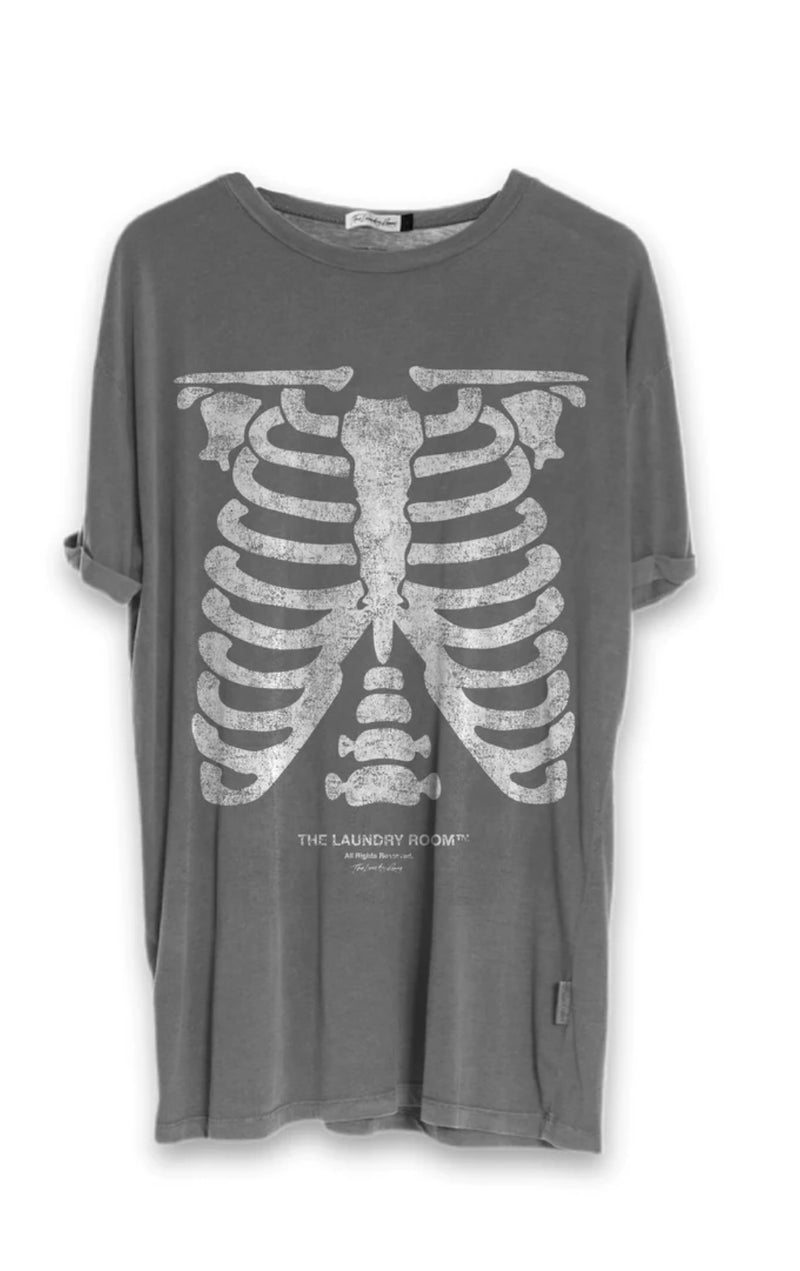 Spooky Skelly Oversized Tee