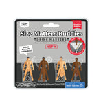 Drinking Buddies Size Matters Drink Markers