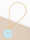 Toggle Pendant Clover Necklace