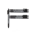 Sweary Fuck Pens Cussing Pen Gift Set - 5 Black Gel Pens