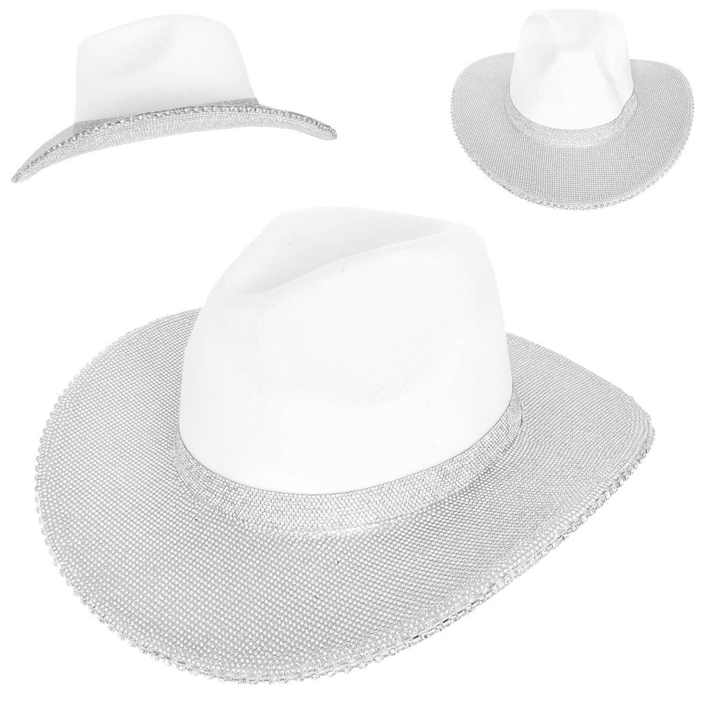 Fashion Western Rhinestone Embellished Cowboy Hat