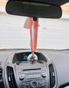 Chiffon Ribbon Disco Car Charm