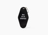 Big Dick Energy Funny Motel Keychain in Black
