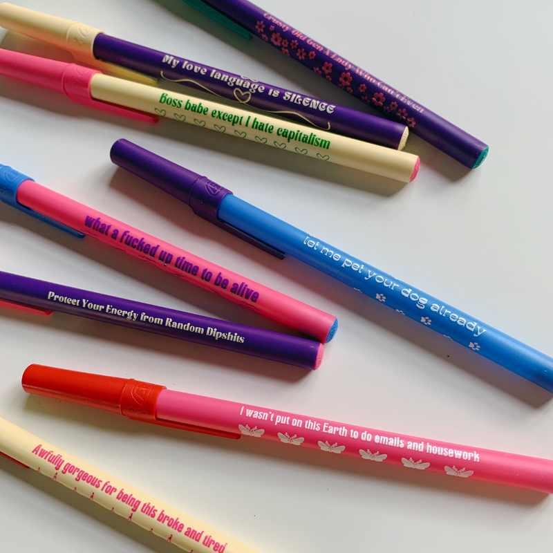 Let Me Pet Your Dog Already Ballpoint Pen