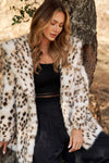 Leopard Faux Fur Coat