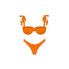 Jacquard Daisy Bikini Set