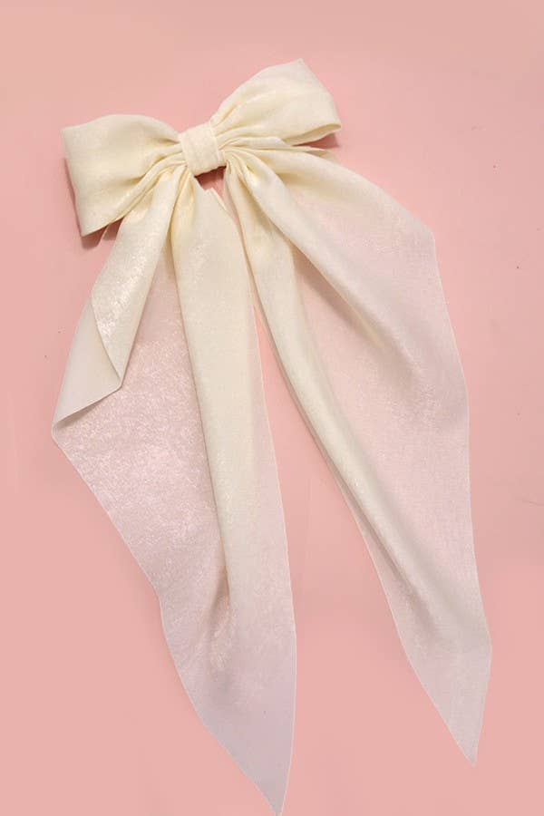 Jumbo Organza Sheer Bows