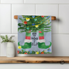 When I Think of You Holiday Christmas Tea Towel