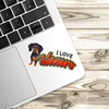 I Love Wieners Vinyl Sticker