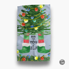 When I Think of You Holiday Christmas Tea Towel