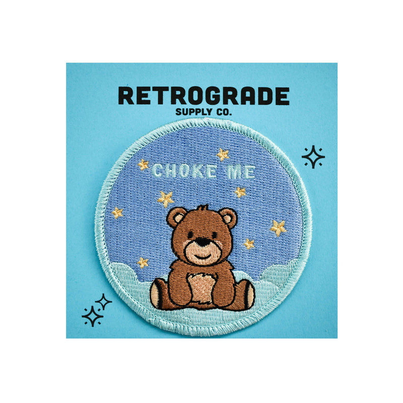 Choke Me Embroidered Patch