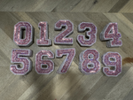 Number Patch (Sparkly)